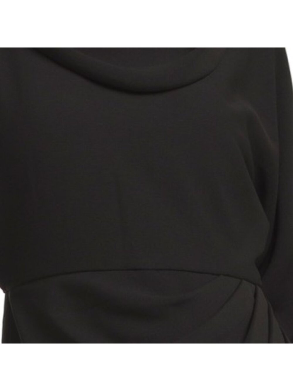 BADGLEY MISCHKA Draped Cowl Neck Midi Dress - Picture 4 of 4